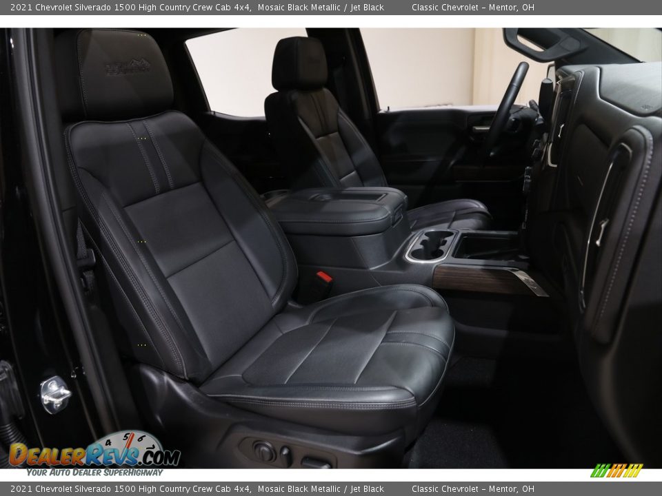 2021 Chevrolet Silverado 1500 High Country Crew Cab 4x4 Mosaic Black Metallic / Jet Black Photo #18