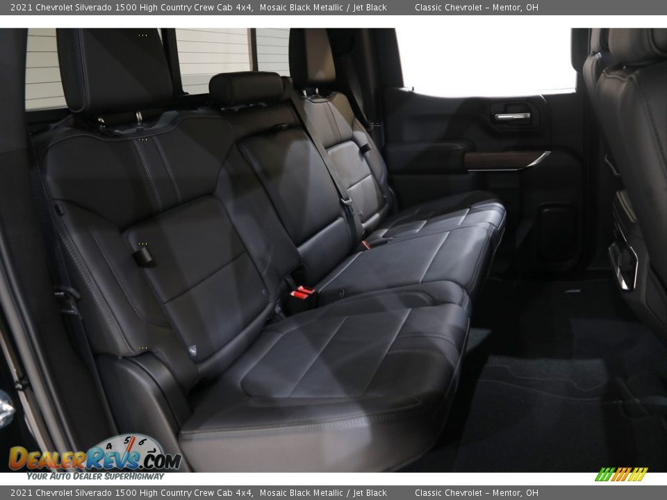2021 Chevrolet Silverado 1500 High Country Crew Cab 4x4 Mosaic Black Metallic / Jet Black Photo #19