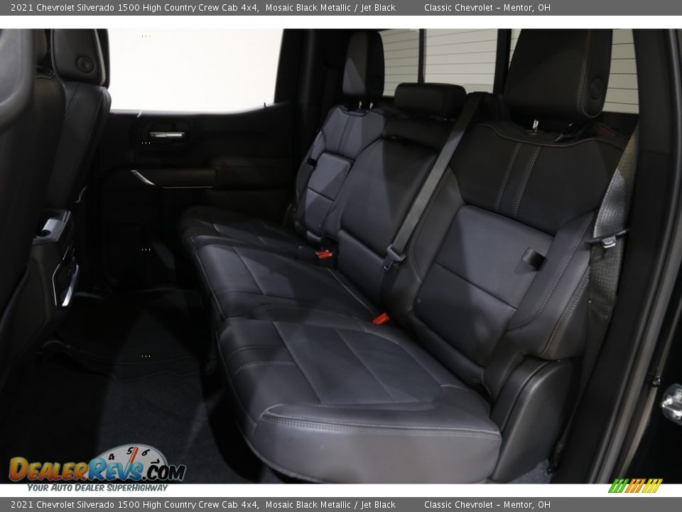 2021 Chevrolet Silverado 1500 High Country Crew Cab 4x4 Mosaic Black Metallic / Jet Black Photo #20