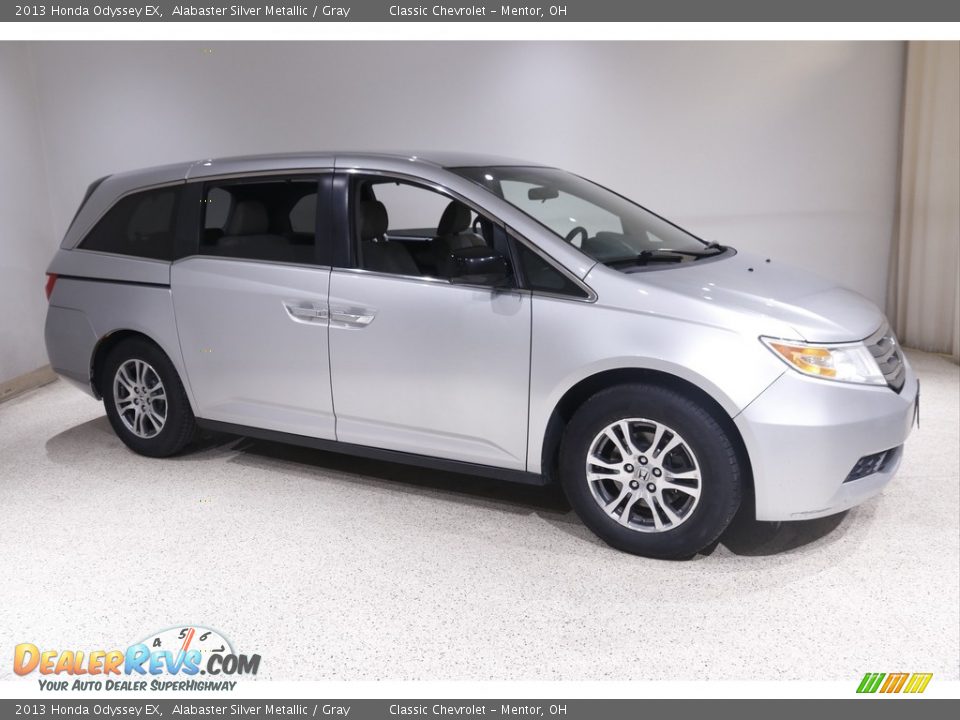 2013 Honda Odyssey EX Alabaster Silver Metallic / Gray Photo #1