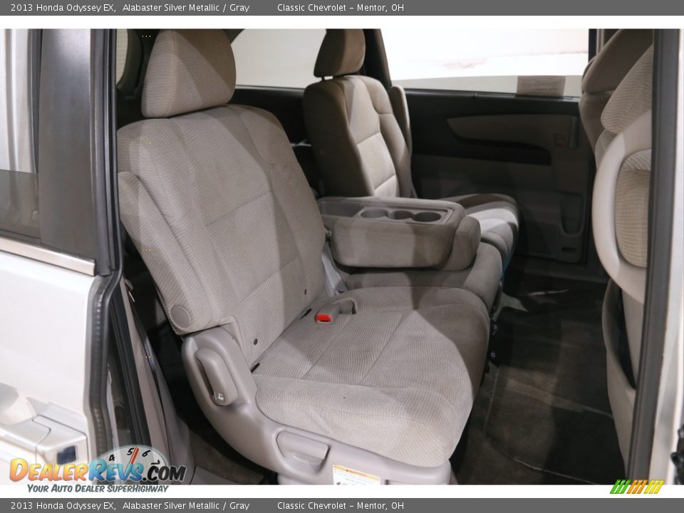 2013 Honda Odyssey EX Alabaster Silver Metallic / Gray Photo #16