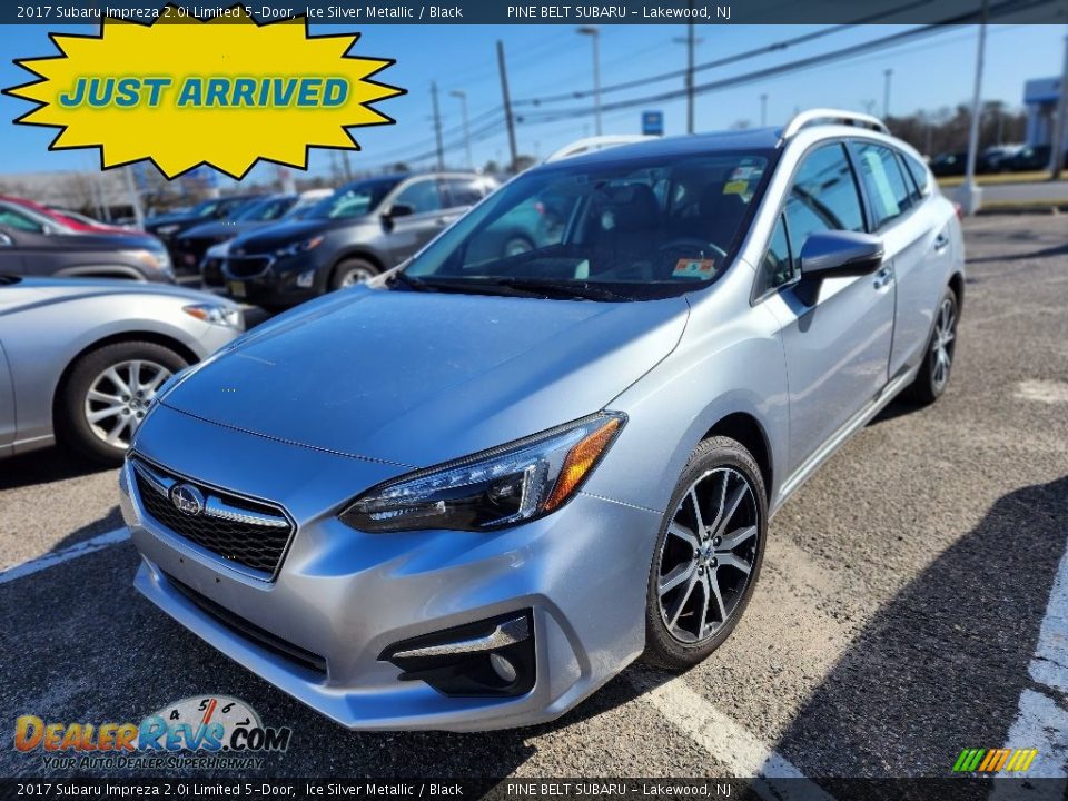 2017 Subaru Impreza 2.0i Limited 5-Door Ice Silver Metallic / Black Photo #1