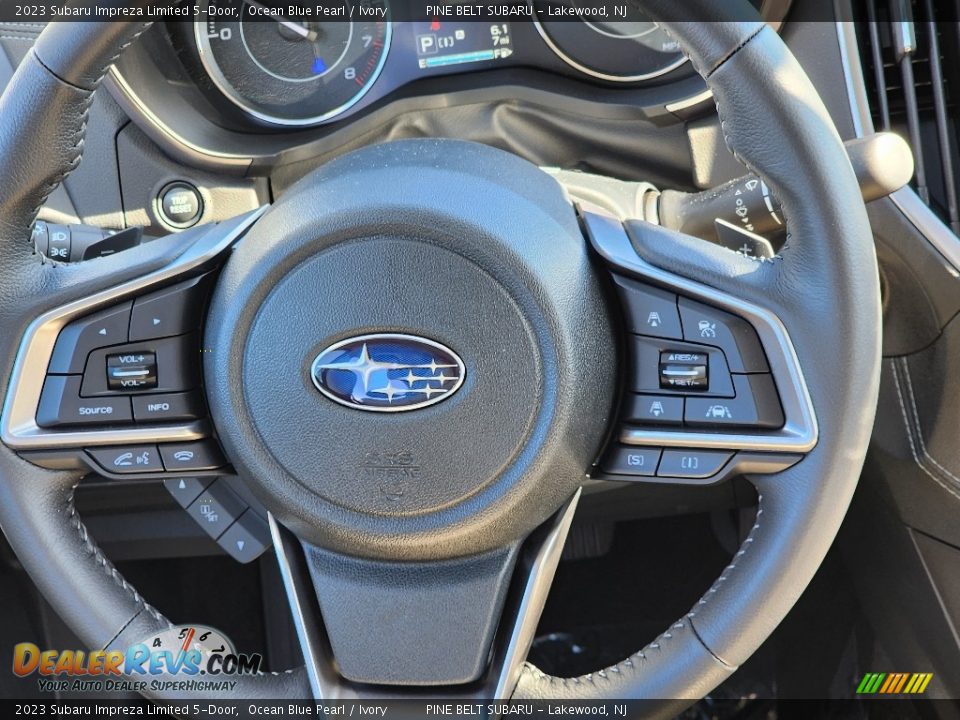 2023 Subaru Impreza Limited 5-Door Steering Wheel Photo #12