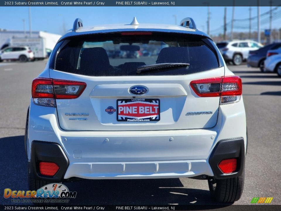 2023 Subaru Crosstrek Limited Crystal White Pearl / Gray Photo #6