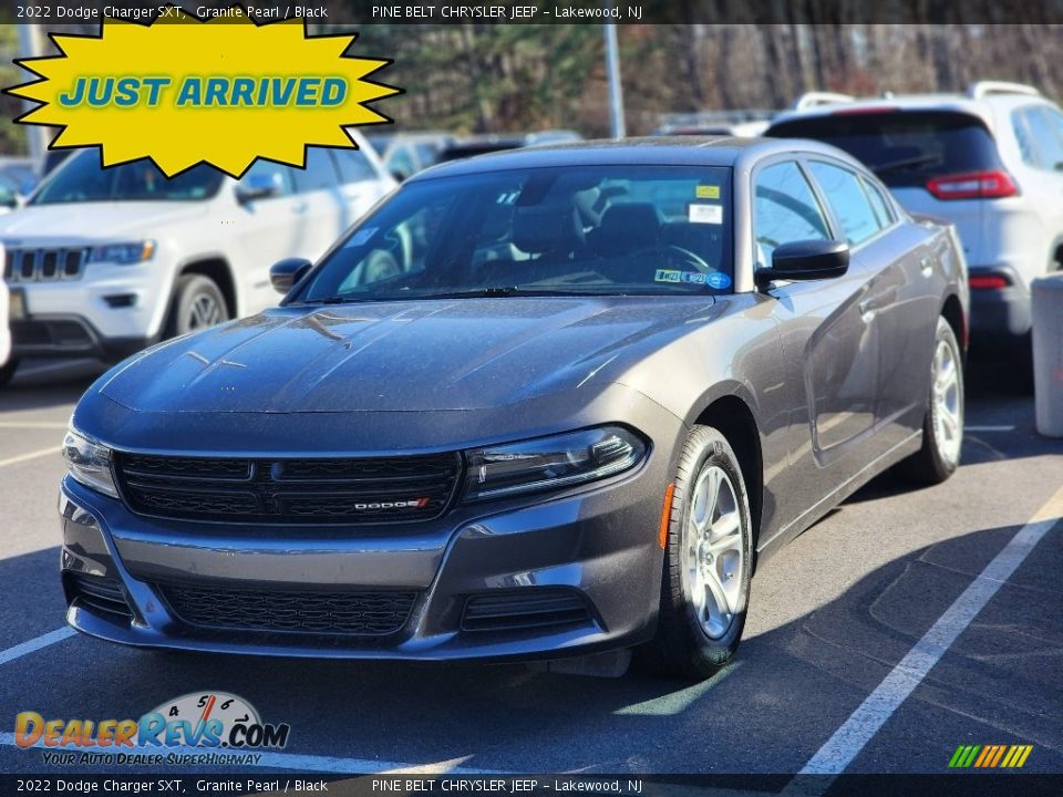 2022 Dodge Charger SXT Granite Pearl / Black Photo #1