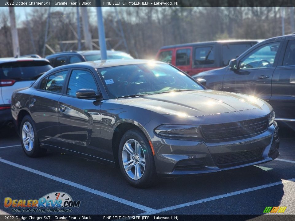 2022 Dodge Charger SXT Granite Pearl / Black Photo #2