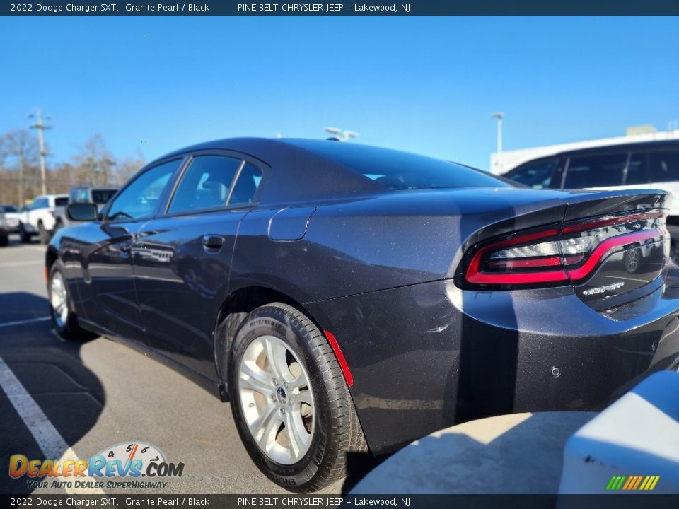 2022 Dodge Charger SXT Granite Pearl / Black Photo #6