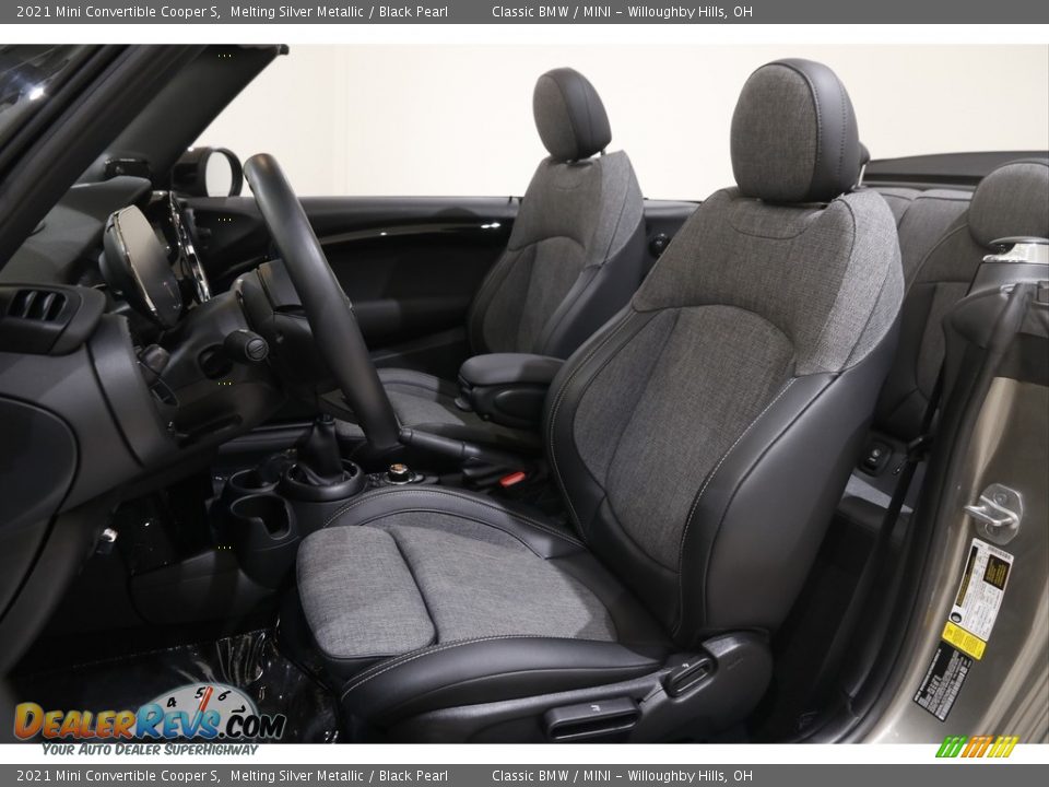Front Seat of 2021 Mini Convertible Cooper S Photo #6