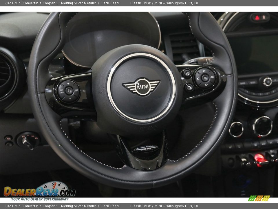 2021 Mini Convertible Cooper S Steering Wheel Photo #8