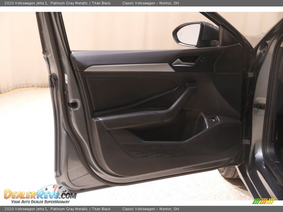 2020 Volkswagen Jetta S Platinum Gray Metallic / Titan Black Photo #4