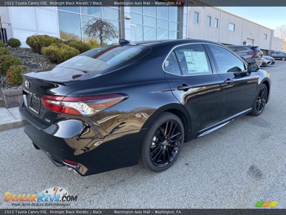 2023 Toyota Camry XSE Midnight Black Metallic / Black Photo #9