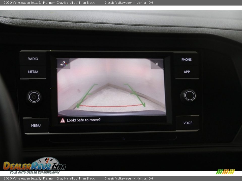 2020 Volkswagen Jetta S Platinum Gray Metallic / Titan Black Photo #12