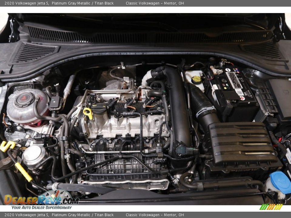 2020 Volkswagen Jetta S Platinum Gray Metallic / Titan Black Photo #18