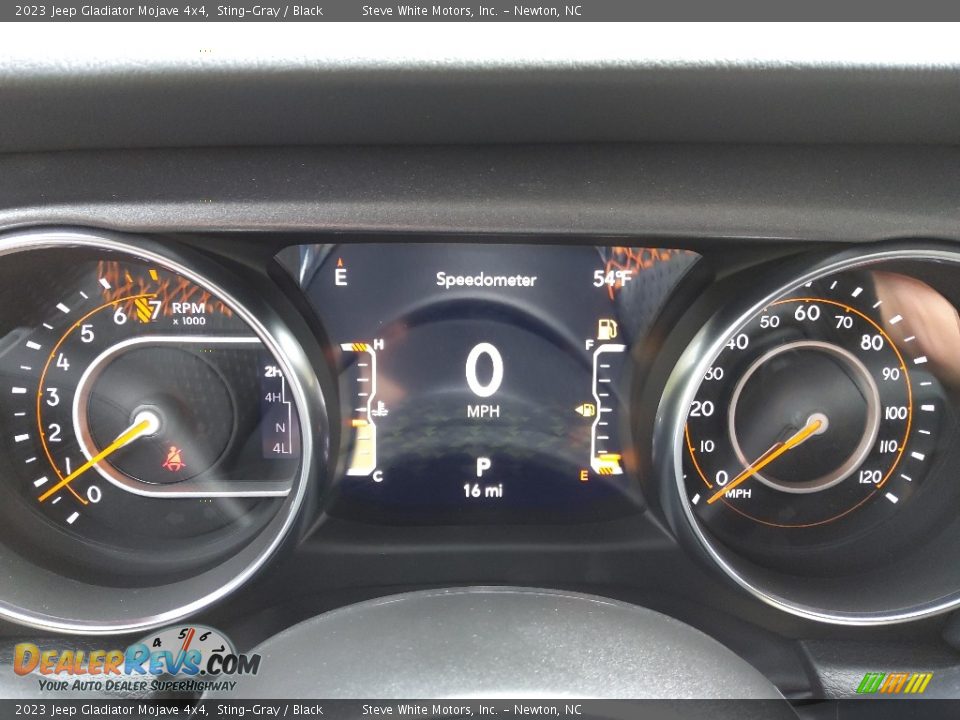 2023 Jeep Gladiator Mojave 4x4 Gauges Photo #22