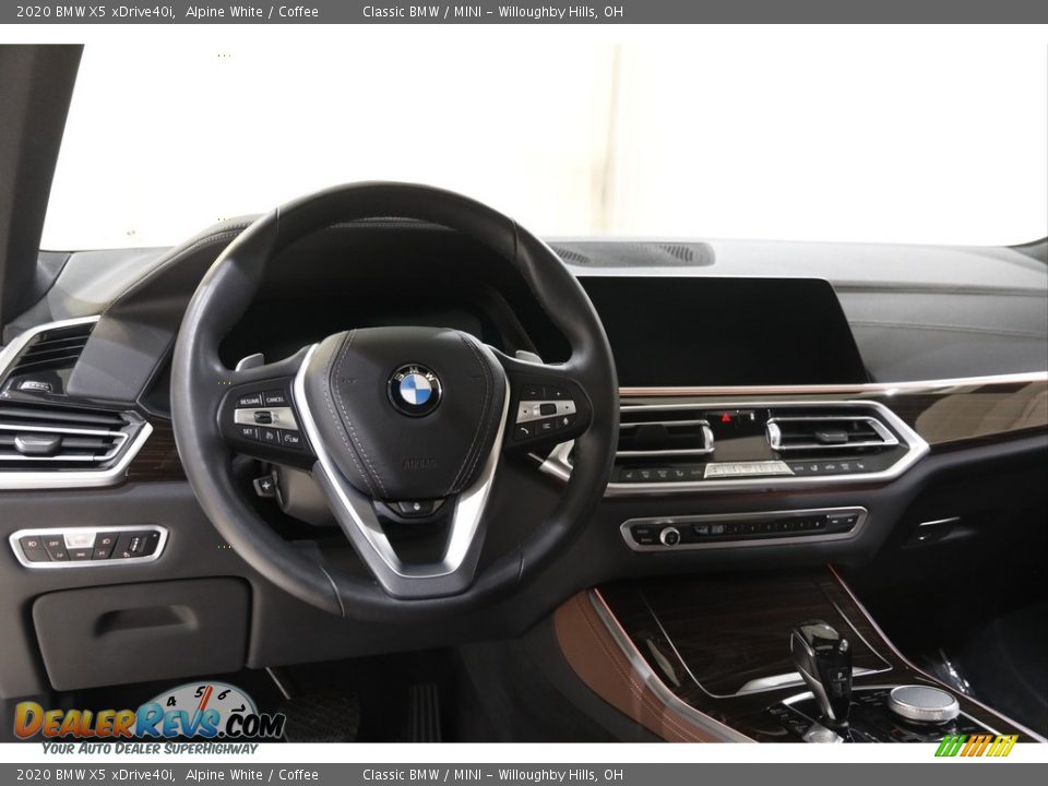 2020 BMW X5 xDrive40i Alpine White / Coffee Photo #6
