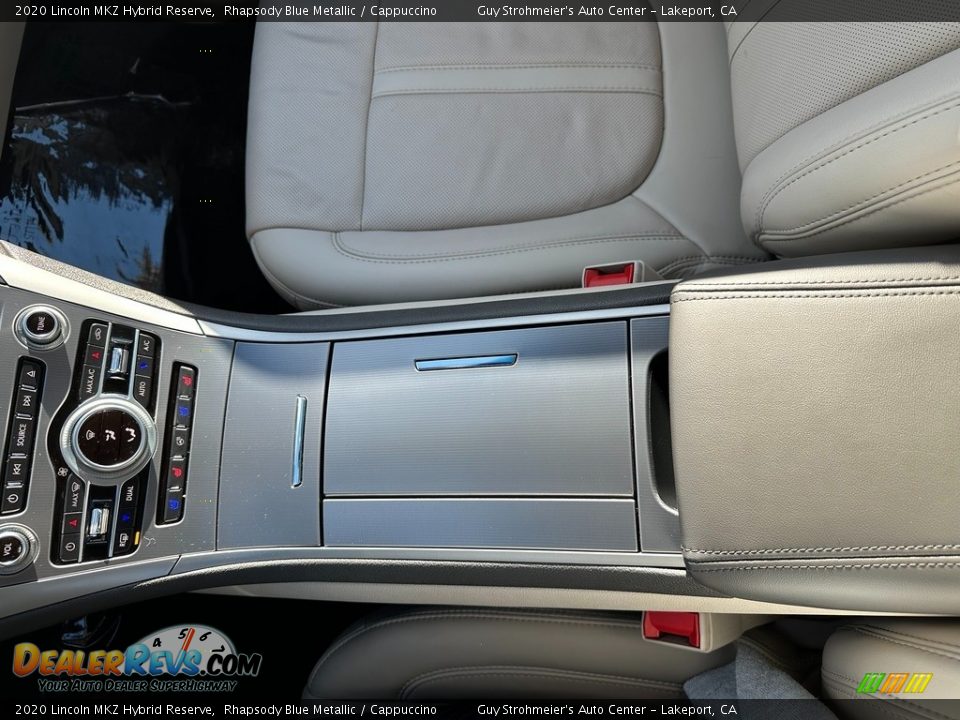 2020 Lincoln MKZ Hybrid Reserve Rhapsody Blue Metallic / Cappuccino Photo #11
