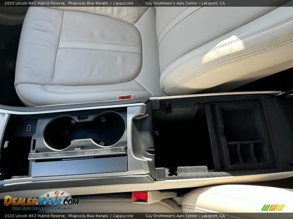 2020 Lincoln MKZ Hybrid Reserve Rhapsody Blue Metallic / Cappuccino Photo #12