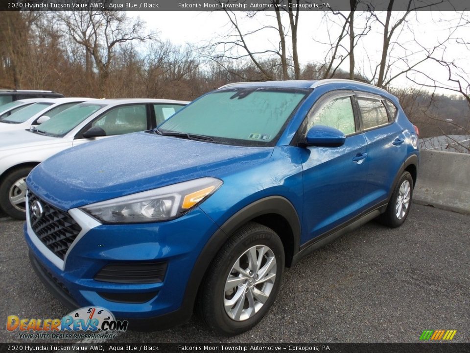 2020 Hyundai Tucson Value AWD Aqua Blue / Black Photo #1