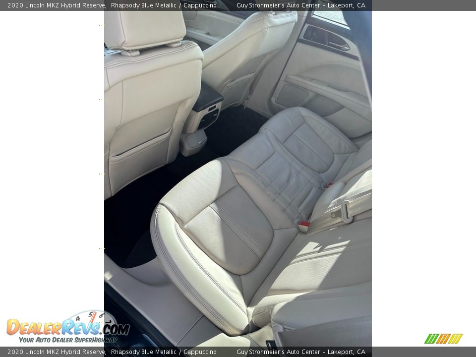 2020 Lincoln MKZ Hybrid Reserve Rhapsody Blue Metallic / Cappuccino Photo #15