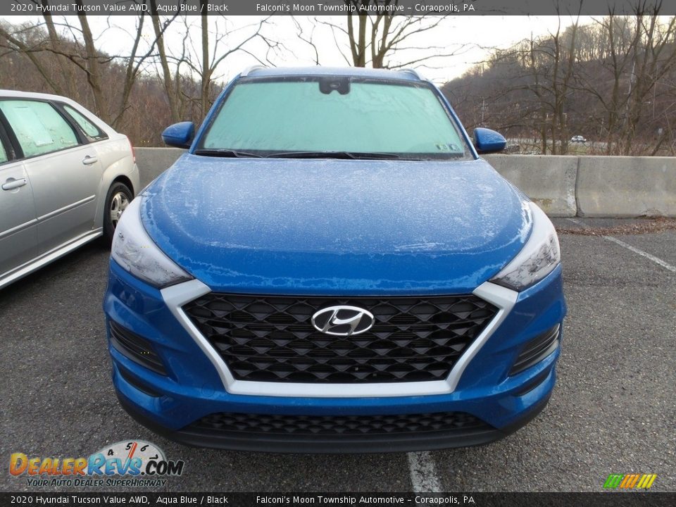 2020 Hyundai Tucson Value AWD Aqua Blue / Black Photo #3