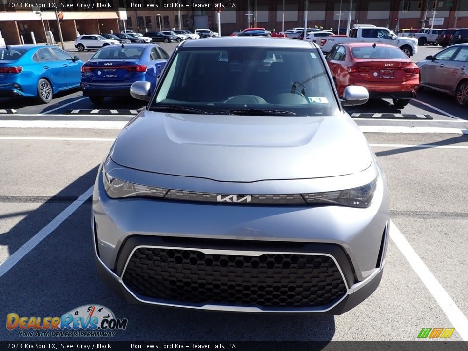 2023 Kia Soul LX Steel Gray / Black Photo #3