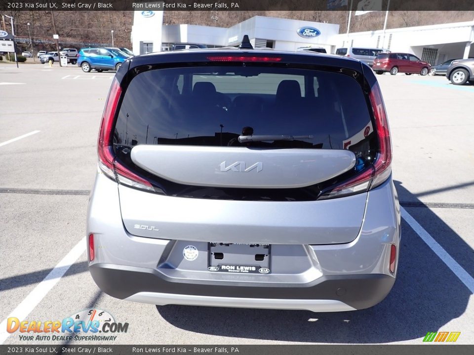 2023 Kia Soul LX Steel Gray / Black Photo #7