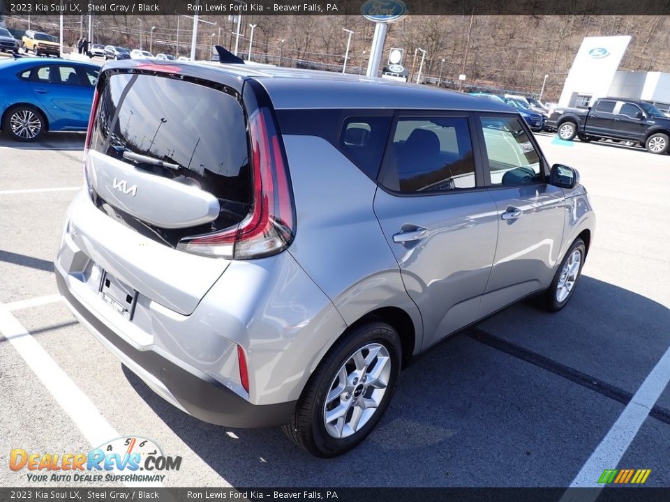 2023 Kia Soul LX Steel Gray / Black Photo #8