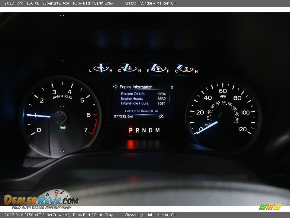 2017 Ford F150 XLT SuperCrew 4x4 Ruby Red / Earth Gray Photo #9