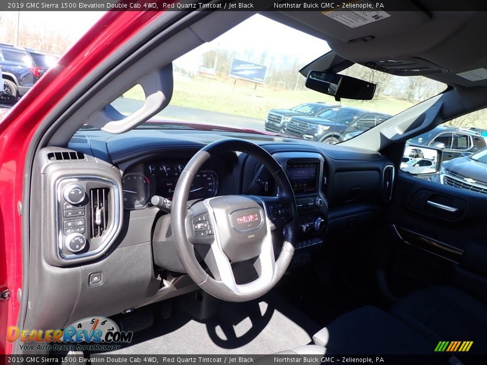 2019 GMC Sierra 1500 Elevation Double Cab 4WD Red Quartz Tintcoat / Jet Black Photo #19