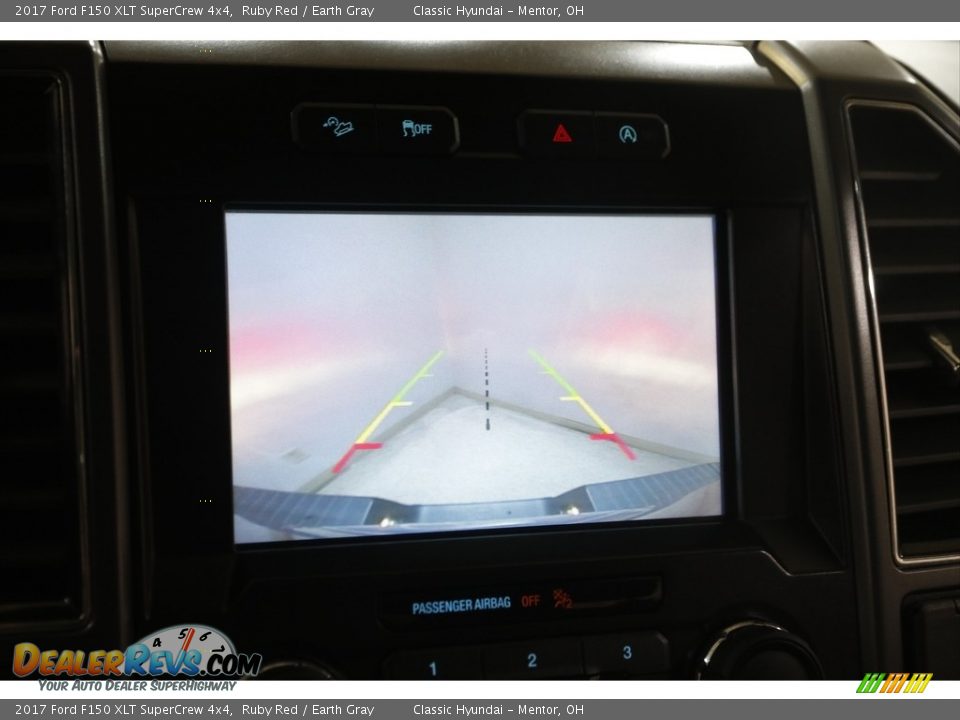 2017 Ford F150 XLT SuperCrew 4x4 Ruby Red / Earth Gray Photo #14
