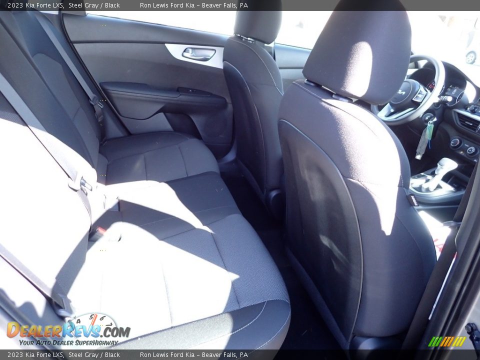 2023 Kia Forte LXS Steel Gray / Black Photo #10