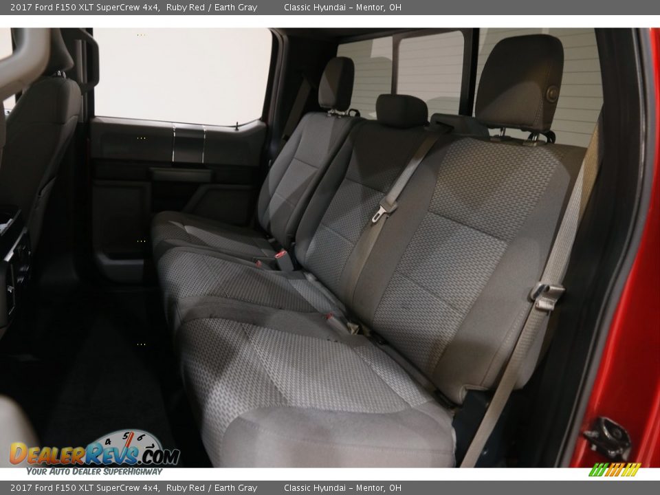 2017 Ford F150 XLT SuperCrew 4x4 Ruby Red / Earth Gray Photo #20