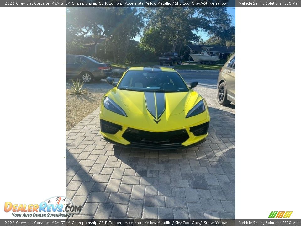 2022 Chevrolet Corvette IMSA GTLM Championship C8.R Edition Accelerate Yellow Metallic / Sky Cool Gray/­Strike Yellow Photo #12