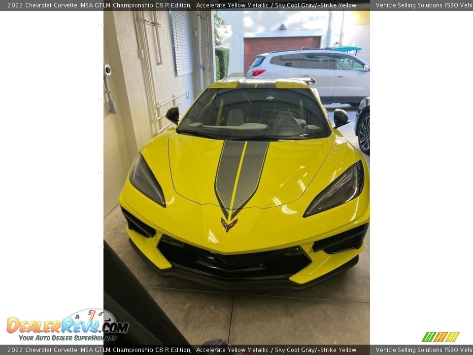 2022 Chevrolet Corvette IMSA GTLM Championship C8.R Edition Accelerate Yellow Metallic / Sky Cool Gray/­Strike Yellow Photo #15