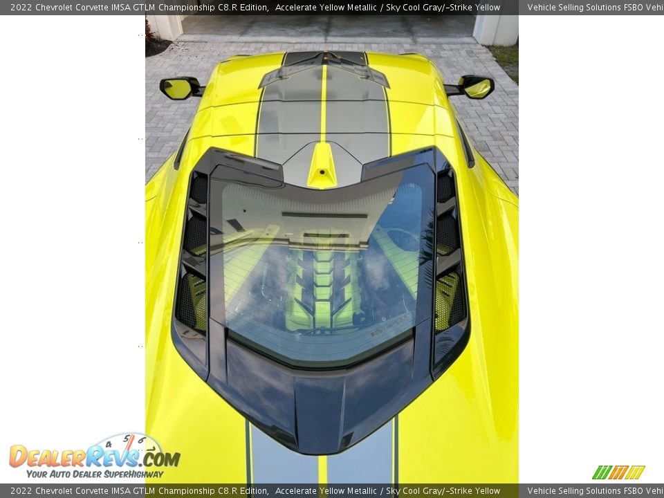 2022 Chevrolet Corvette IMSA GTLM Championship C8.R Edition Accelerate Yellow Metallic / Sky Cool Gray/­Strike Yellow Photo #20