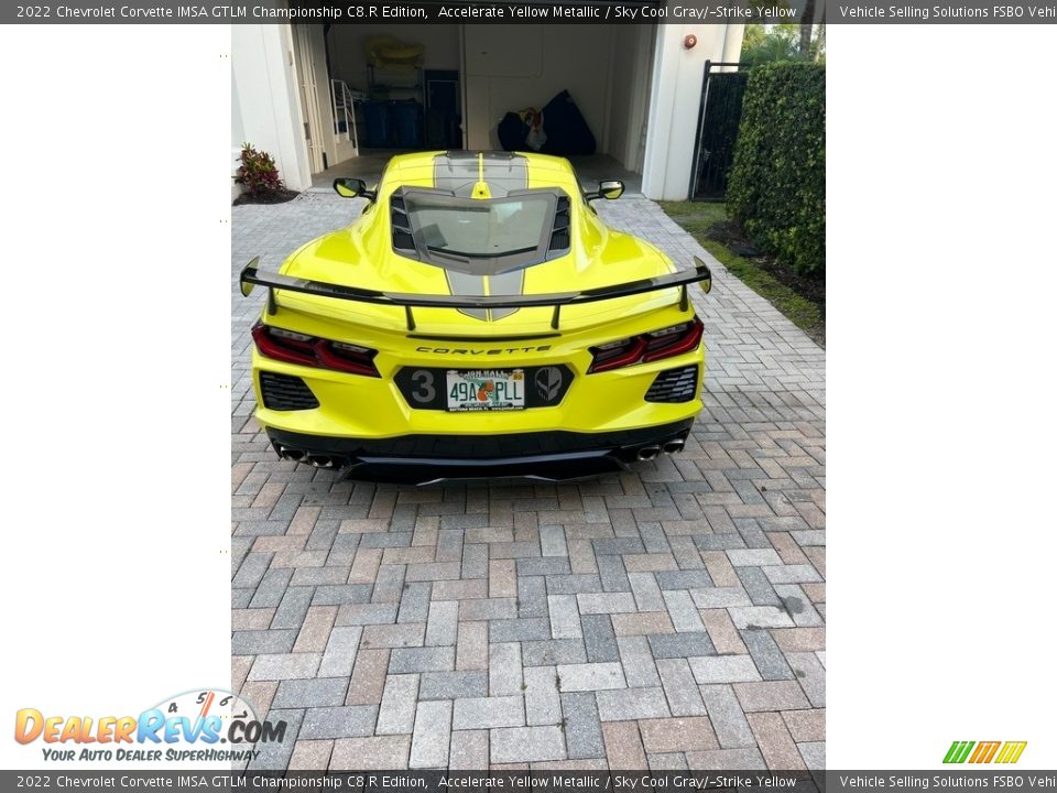 2022 Chevrolet Corvette IMSA GTLM Championship C8.R Edition Accelerate Yellow Metallic / Sky Cool Gray/­Strike Yellow Photo #21