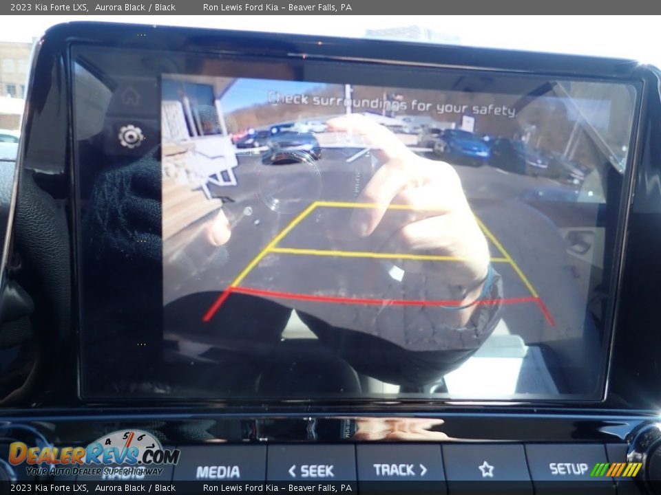 2023 Kia Forte LXS Aurora Black / Black Photo #18