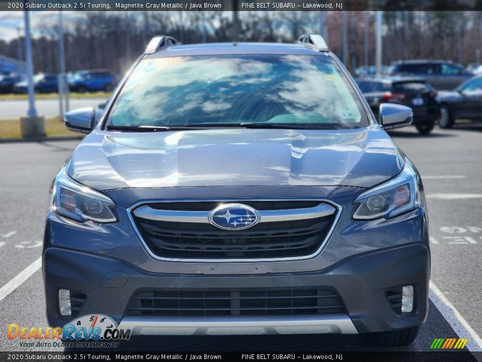 2020 Subaru Outback 2.5i Touring Magnetite Gray Metallic / Java Brown Photo #2