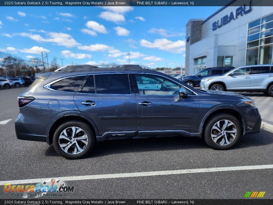 2020 Subaru Outback 2.5i Touring Magnetite Gray Metallic / Java Brown Photo #4