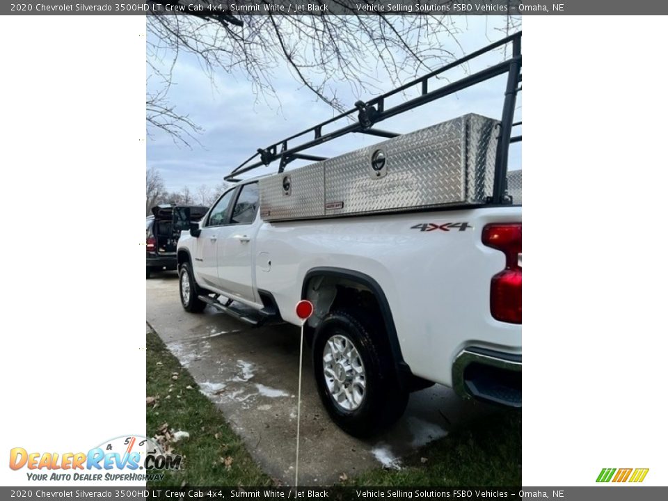 2020 Chevrolet Silverado 3500HD LT Crew Cab 4x4 Summit White / Jet Black Photo #11