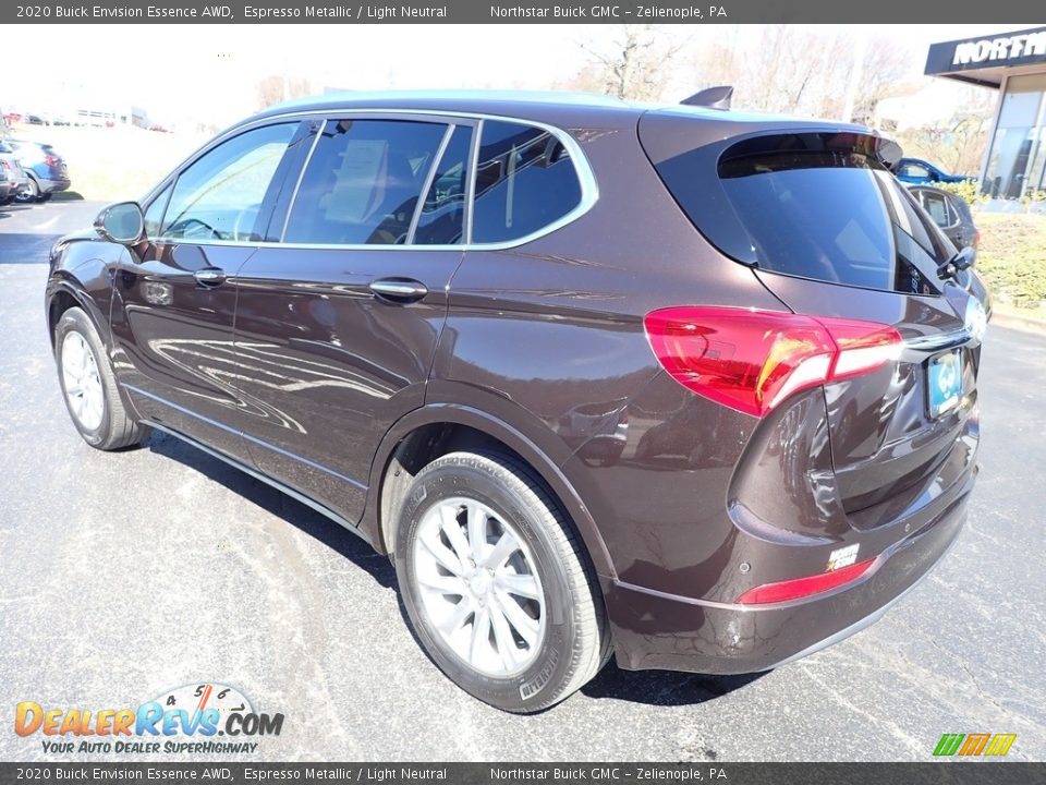 2020 Buick Envision Essence AWD Espresso Metallic / Light Neutral Photo #3