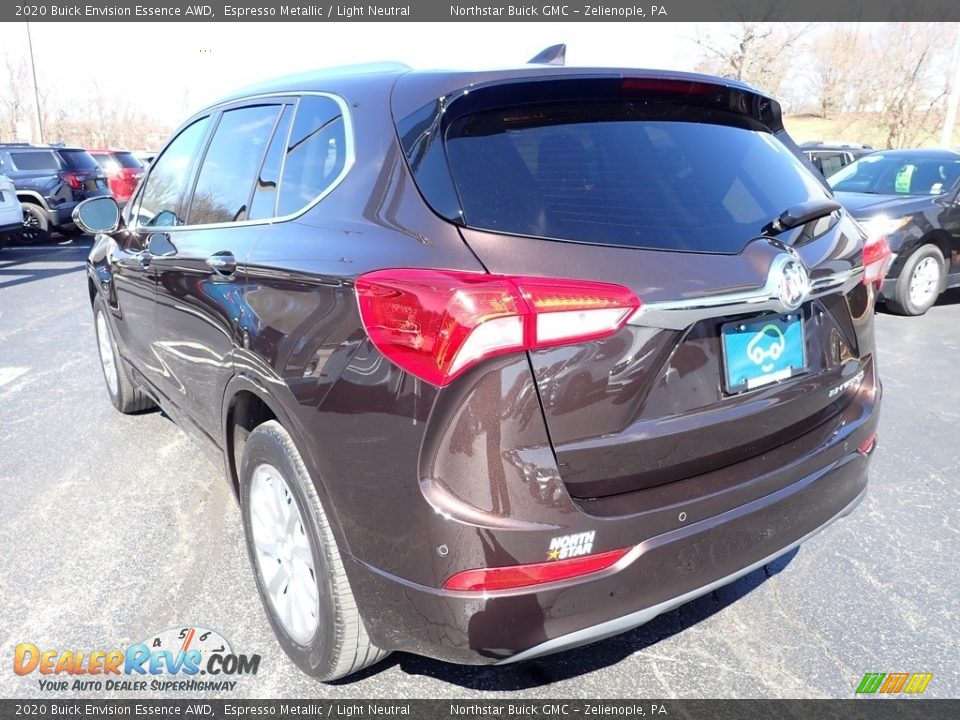 2020 Buick Envision Essence AWD Espresso Metallic / Light Neutral Photo #4