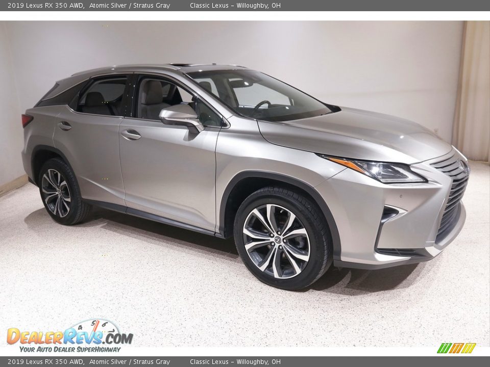 2019 Lexus RX 350 AWD Atomic Silver / Stratus Gray Photo #1