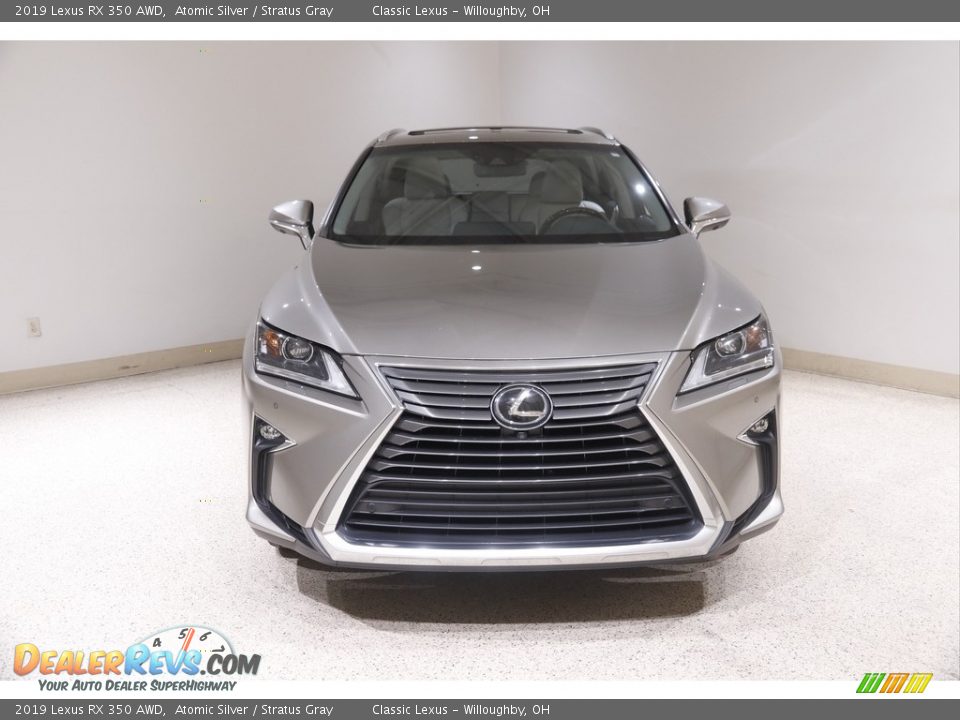 2019 Lexus RX 350 AWD Atomic Silver / Stratus Gray Photo #2