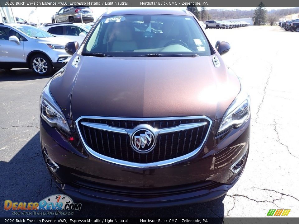 2020 Buick Envision Essence AWD Espresso Metallic / Light Neutral Photo #11