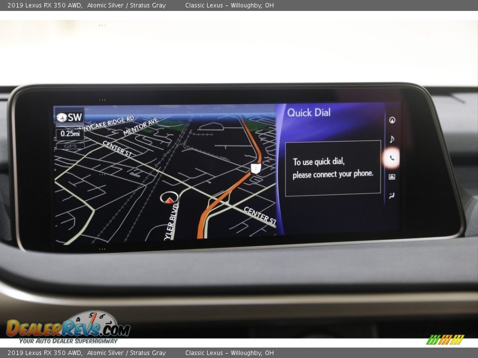 2019 Lexus RX 350 AWD Atomic Silver / Stratus Gray Photo #11