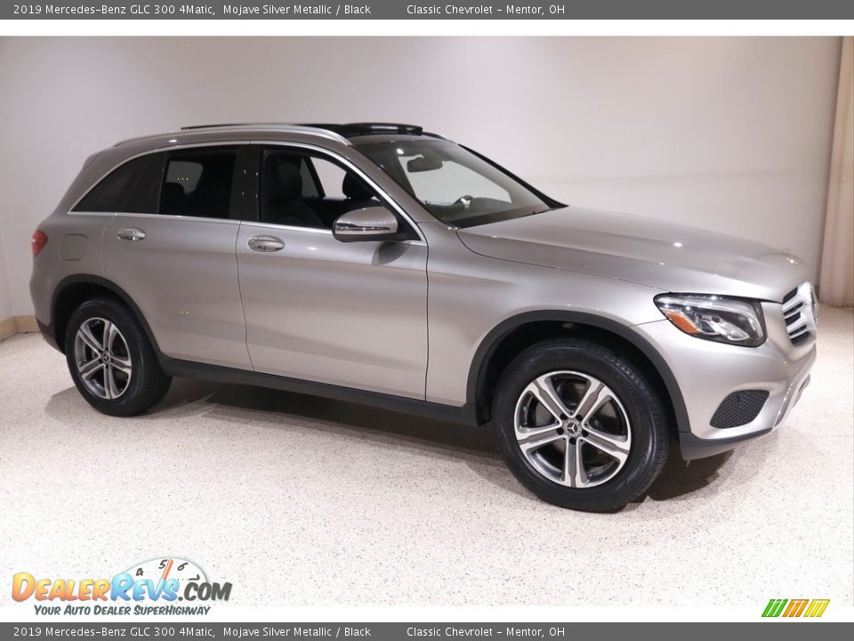 2019 Mercedes-Benz GLC 300 4Matic Mojave Silver Metallic / Black Photo #1