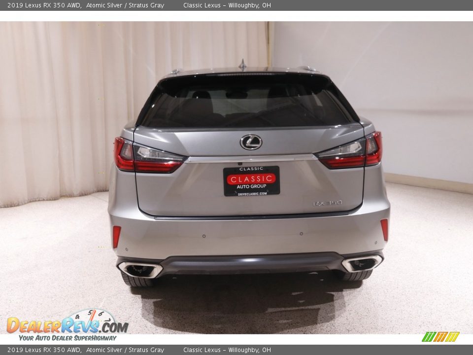 2019 Lexus RX 350 AWD Atomic Silver / Stratus Gray Photo #21