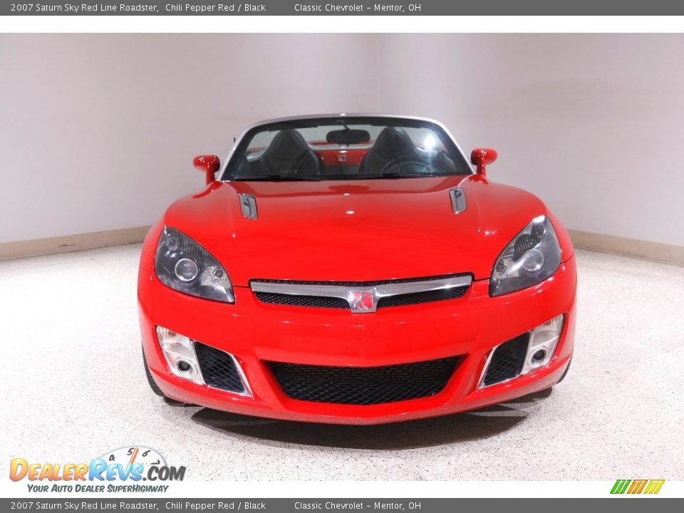 2007 Saturn Sky Red Line Roadster Chili Pepper Red / Black Photo #3