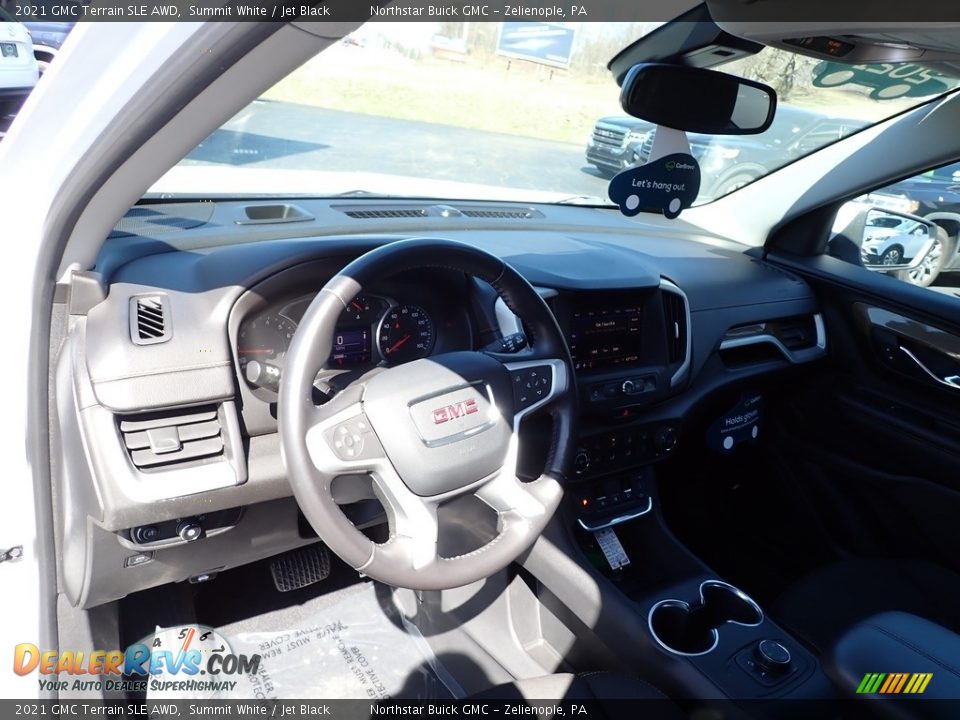 2021 GMC Terrain SLE AWD Summit White / Jet Black Photo #28